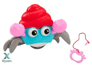 Pełzający Krab Nakręcany Kolorowy Krabik Chodzący Interaktywny LEAN TOYS