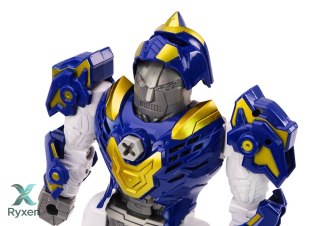 Robot Do Skręcania Broń Wiertarka Śrubokręt Światła Dźwięk Granatowy LEAN TOYS