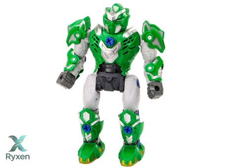 Robot Do Skręcania Broń Wiertarka Śrubokręt Światła Dźwięk Zielony LEAN TOYS