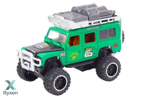 Samochód Terenowy Guard 1:32 Metalowy Napęd Światła Dźwięki LEAN TOYS