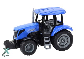 Traktor Zdalnie Sterowany RC 2.4G Dźwięki Niebieski LEAN TOYS