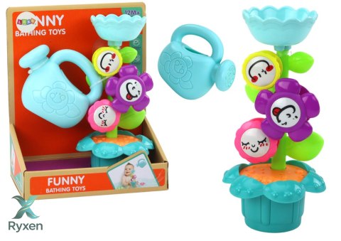 Zabawka Do Kąpieli Dla Malucha Kwiatuszki Konewka Kolorowe LEAN TOYS