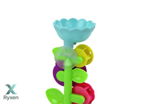 Zabawka Do Kąpieli Dla Malucha Kwiatuszki Konewka Kolorowe LEAN TOYS