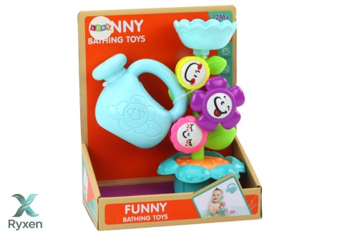 Zabawka Do Kąpieli Dla Malucha Kwiatuszki Konewka Kolorowe LEAN TOYS