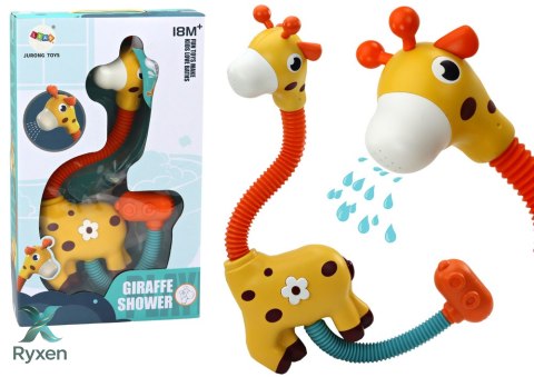 Zabawka Do Kąpieli Prysznic Zraszacz Żyrafa Żółta LEAN TOYS