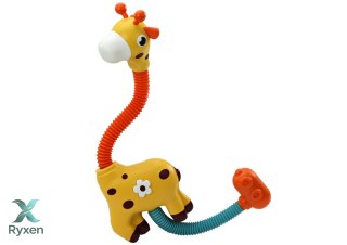 Zabawka Do Kąpieli Prysznic Zraszacz Żyrafa Żółta LEAN TOYS