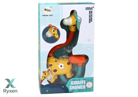 Zabawka Do Kąpieli Prysznic Zraszacz Żyrafa Żółta LEAN TOYS