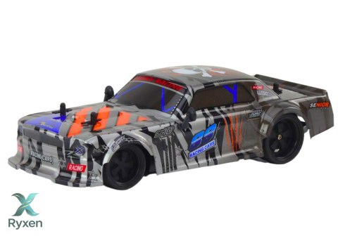 Zdalnie Sterowane Sportowe Auto RC 1:18 Szare LEAN TOYS