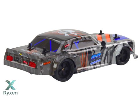 Zdalnie Sterowane Sportowe Auto RC 1:18 Szare LEAN TOYS