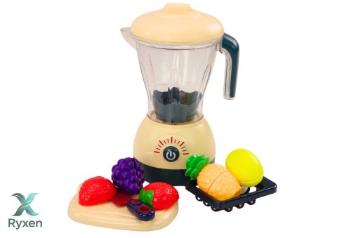Zestaw Elektryczny Blender Owoce Do Krojenia Światła Dźwięki LEAN TOYS