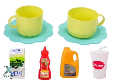 Zestaw Elektryczny Blender Owoce Do Krojenia Światła Dźwięki LEAN TOYS