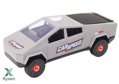 Zestaw Nowoczesne Auto z Quadem Do Rozkręcania DIY Szary LEAN TOYS