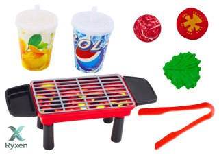 Zestaw Przyjęcie Grill Potrawy Napoje Warzywa 40 Elementów LEAN TOYS