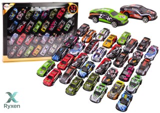 Zestaw Resoraków Autka Samochody Z Napędem Kolorowe 32 Sztuki LEAN TOYS