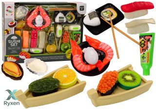 Zestaw Zabawkowy Do Sushi Akcesoria Krewetki Dla Dzieci 24 ele. LEAN TOYS