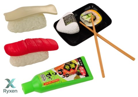 Zestaw Zabawkowy Do Sushi Akcesoria Krewetki Dla Dzieci 24 ele. LEAN TOYS