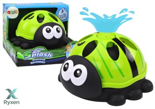 Zraszacz Ogrodowy Biedronka Fontanna Wodna Zielona LEAN TOYS