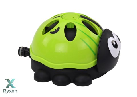 Zraszacz Ogrodowy Biedronka Fontanna Wodna Zielona LEAN TOYS