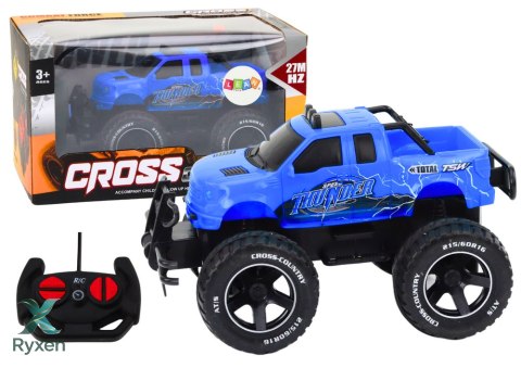 Autko Samochód Terenowy Zdalnie Sterowany RC 1:18 Niebieski LEAN TOYS