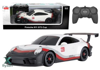 Auto RC 1:18 Rastar Porshe 911 GT3 Biało-Szare RASTAR