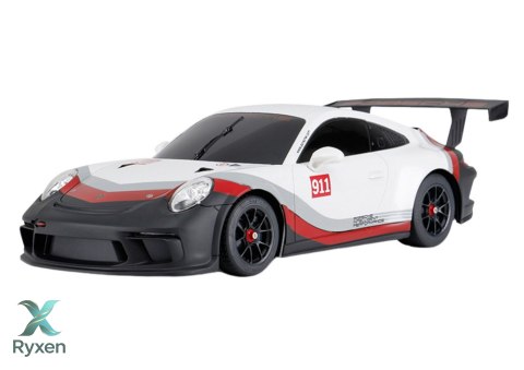 Auto RC 1:18 Rastar Porshe 911 GT3 Biało-Szare RASTAR