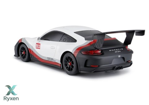 Auto RC 1:18 Rastar Porshe 911 GT3 Biało-Szare RASTAR