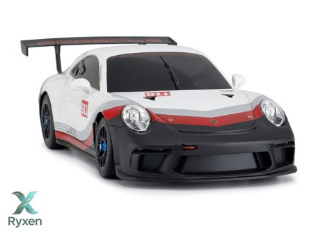 Auto RC 1:18 Rastar Porshe 911 GT3 Biało-Szare RASTAR