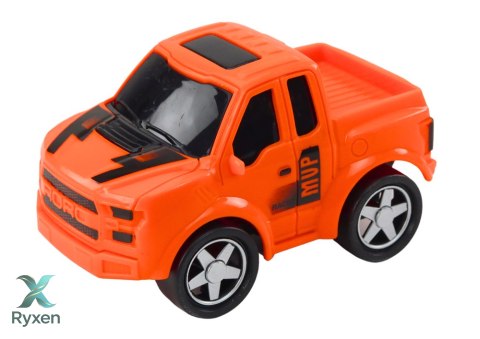 Ciężarówka Laweta Multifunkcyjna Światła i Dźwięki 1:16 Pomarańczowa Autko LEAN TOYS
