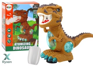 Dinozaur Tańczący Czujnik Przeszkód Światła Dźwięki Żółty LEAN TOYS