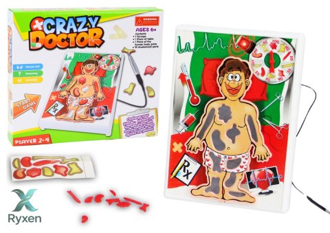 Gra Zręcznościowa Szalony Doktor Chirurg Operacja LEAN TOYS