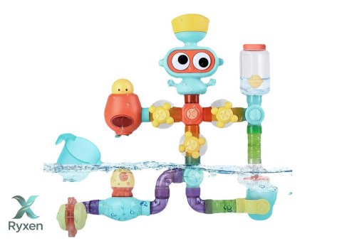 Interaktywna Zabawka Edukacyjna Wodna Do Kąpieli Ludzik Planeta LEAN TOYS