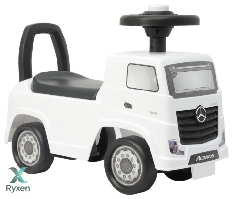 Jeździk Mercedes Actros 3316TA Biały LEAN CARS