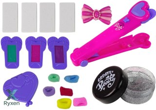 Kreda Do Malowania Włosów Pasemka Kolorowe Prostownica Akcesoria LEAN TOYS