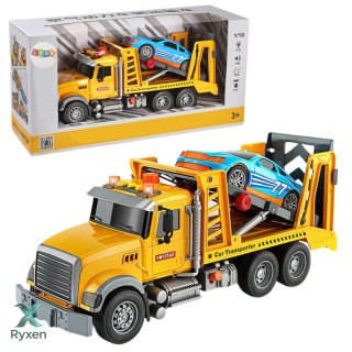 Laweta Pomoc Drogowa Auto 2w1 Regulowana Światła Dźwięki LEAN TOYS