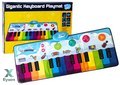 Mata Taneczna Edukacyjna Tęczowe Pianinko Instrumenty 10 Melodii LEAN TOYS