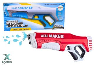 Pistolet Na Wodę Automatyczny Czerwony 350 Ml LEAN TOYS