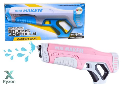 Pistolet Na Wodę Automatyczny Różowy 350 Ml LEAN TOYS