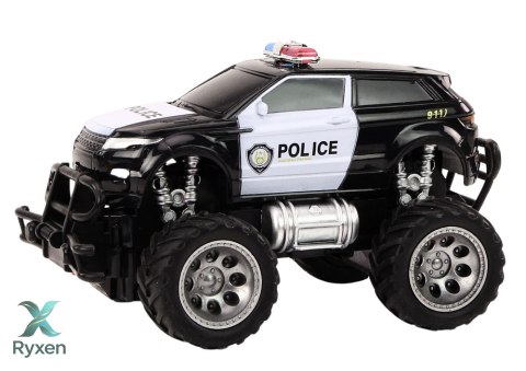 Policyjne Autko Terenowe RC 1:24 Zdalnie Sterowane LEAN TOYS