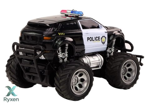 Policyjne Autko Terenowe RC 1:24 Zdalnie Sterowane LEAN TOYS