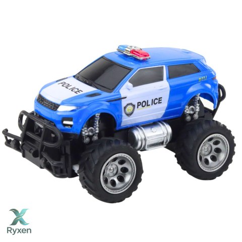 Policyjne Autko Terenowe RC 1:24 Zdalnie Sterowane LEAN TOYS