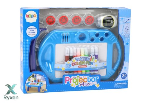 Projektor Rzutnik Do Rysowania Stoliczek Niebieski LEAN TOYS