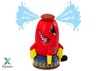 Rakieta Wodna Zraszacz Wyrzutnia Rekin Czerwony LEAN TOYS