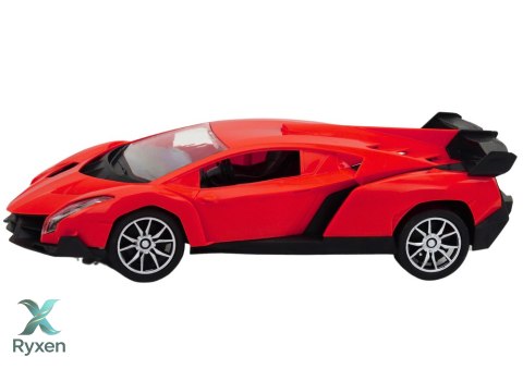 Samochód RC 1:16 Zdalnie Sterowany Sportowy Czerwone Auto LEAN TOYS
