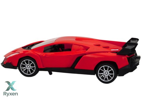 Samochód RC 1:16 Zdalnie Sterowany Sportowy Czerwone Auto LEAN TOYS
