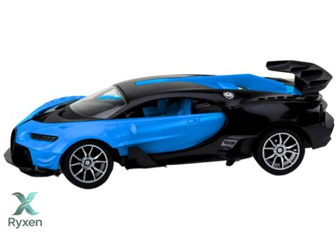 Samochód Sportowy Zdalnie Sterowany Auto RC Niebieski1:16 LEAN TOYS
