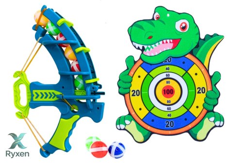 Tarcza Kulki Na Rzep Smok Pistolet Łuk LEAN TOYS