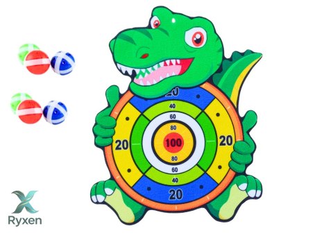 Tarcza Kulki Na Rzep Smok Pistolet Łuk LEAN TOYS