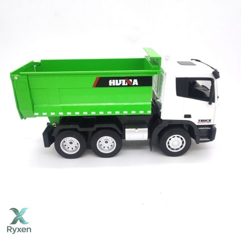 Wywrotka Ciężarówka Zdalnie Sterowana RC 1:18 Zielona LEAN TOYS