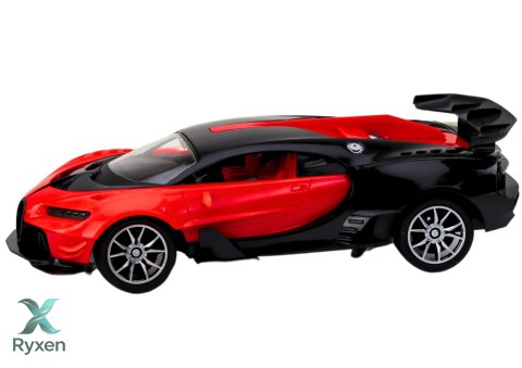 Zdalnie Sterowane Sportowe Auto Czerwone 1:16 RC Samochód LEAN TOYS