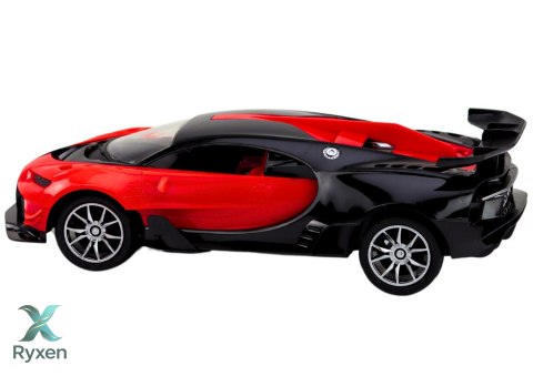 Zdalnie Sterowane Sportowe Auto Czerwone 1:16 RC Samochód LEAN TOYS
